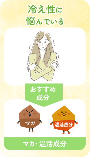 冷え性に悩んでいる